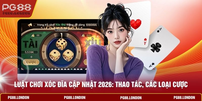 Luật Chơi Xóc Đĩa Cập Nhật 2026: Thao Tác, Các Loại Cược